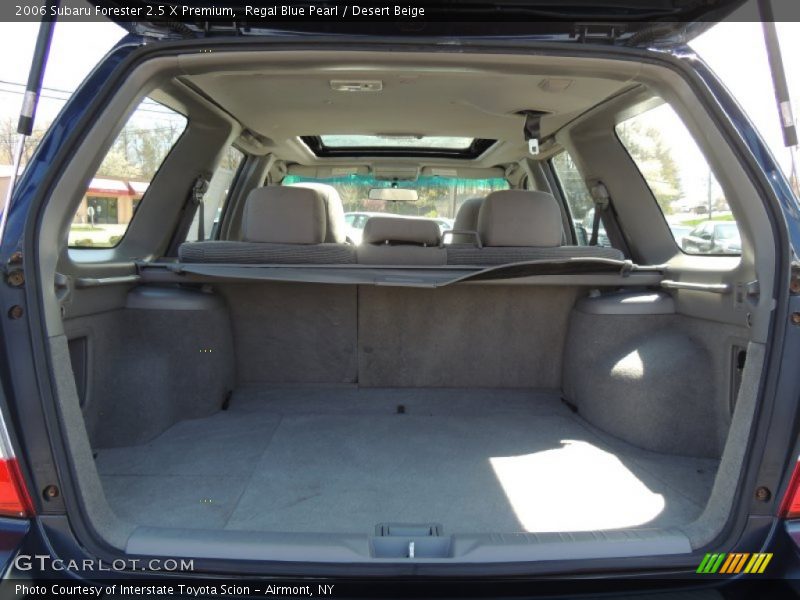 Regal Blue Pearl / Desert Beige 2006 Subaru Forester 2.5 X Premium