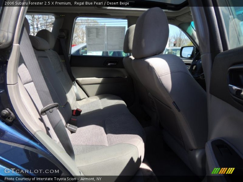 Regal Blue Pearl / Desert Beige 2006 Subaru Forester 2.5 X Premium