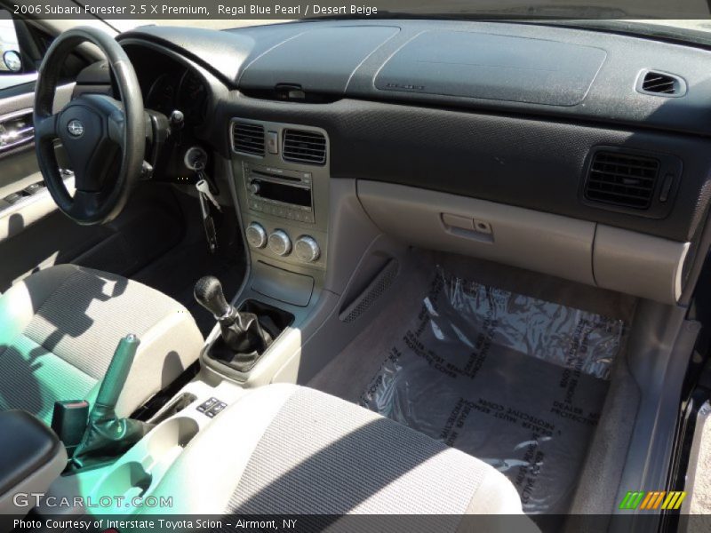 Regal Blue Pearl / Desert Beige 2006 Subaru Forester 2.5 X Premium