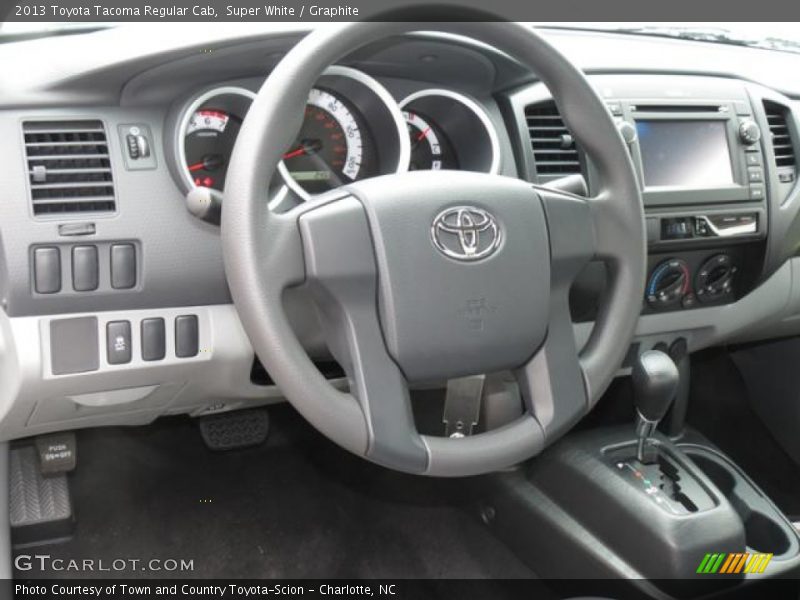 Super White / Graphite 2013 Toyota Tacoma Regular Cab