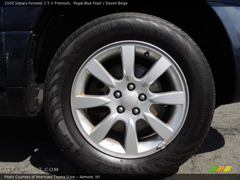 Regal Blue Pearl / Desert Beige 2006 Subaru Forester 2.5 X Premium