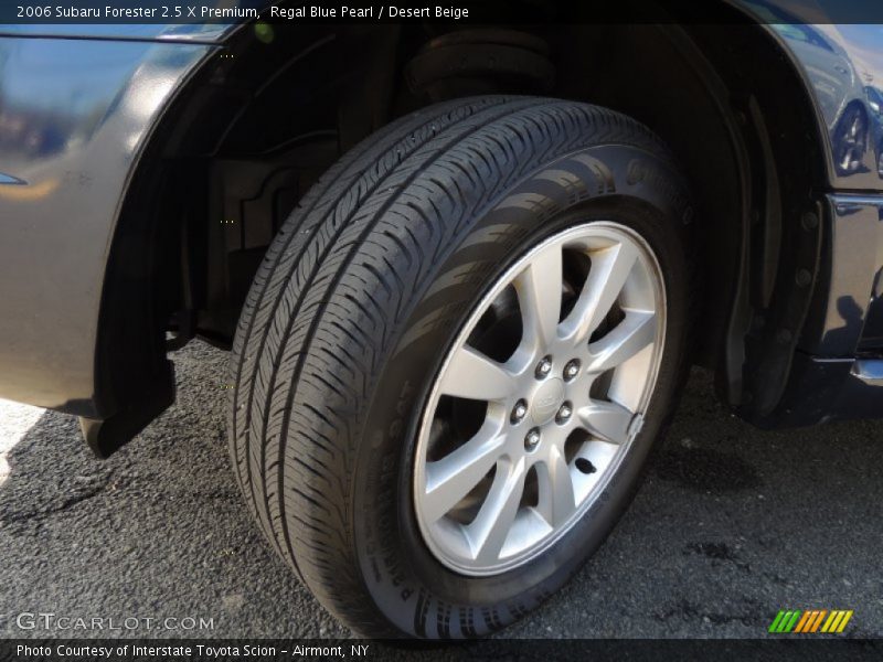 Regal Blue Pearl / Desert Beige 2006 Subaru Forester 2.5 X Premium