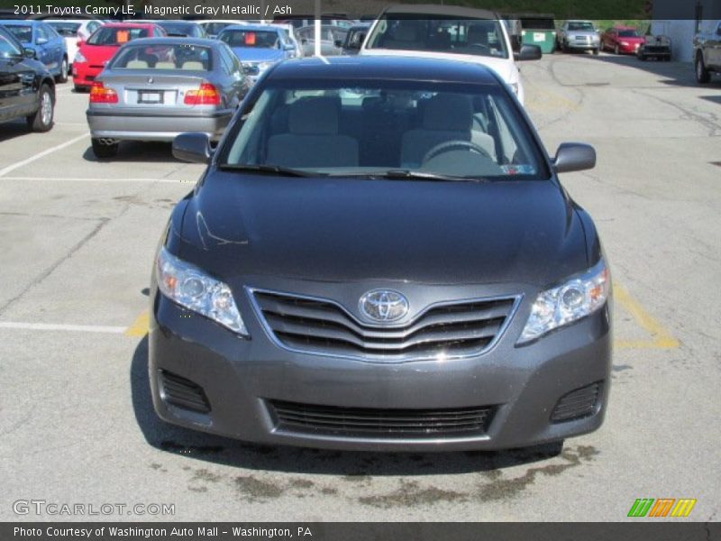 Magnetic Gray Metallic / Ash 2011 Toyota Camry LE
