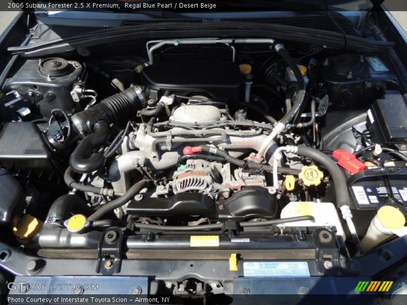 Regal Blue Pearl / Desert Beige 2006 Subaru Forester 2.5 X Premium