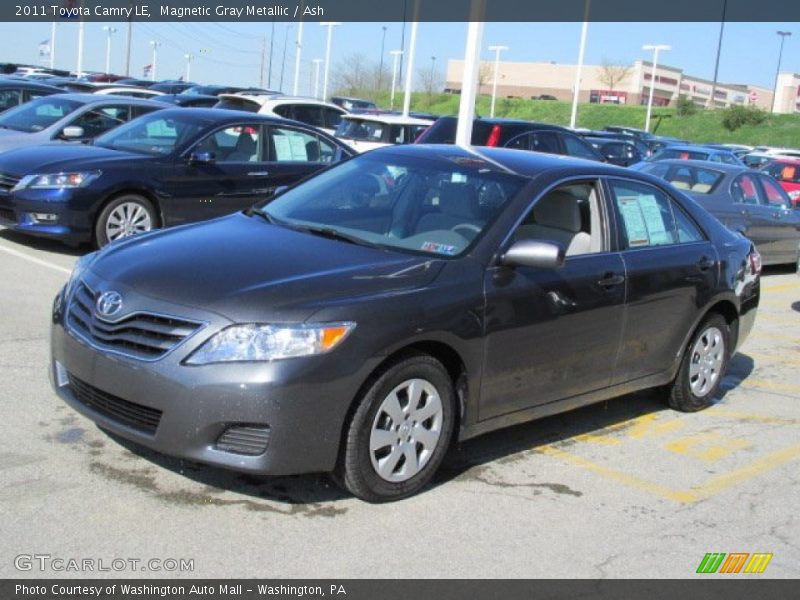 Magnetic Gray Metallic / Ash 2011 Toyota Camry LE
