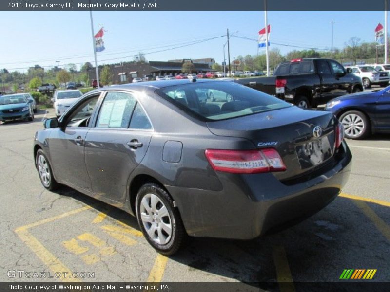 Magnetic Gray Metallic / Ash 2011 Toyota Camry LE