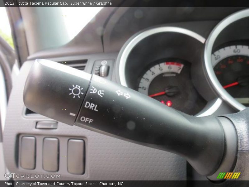 Super White / Graphite 2013 Toyota Tacoma Regular Cab