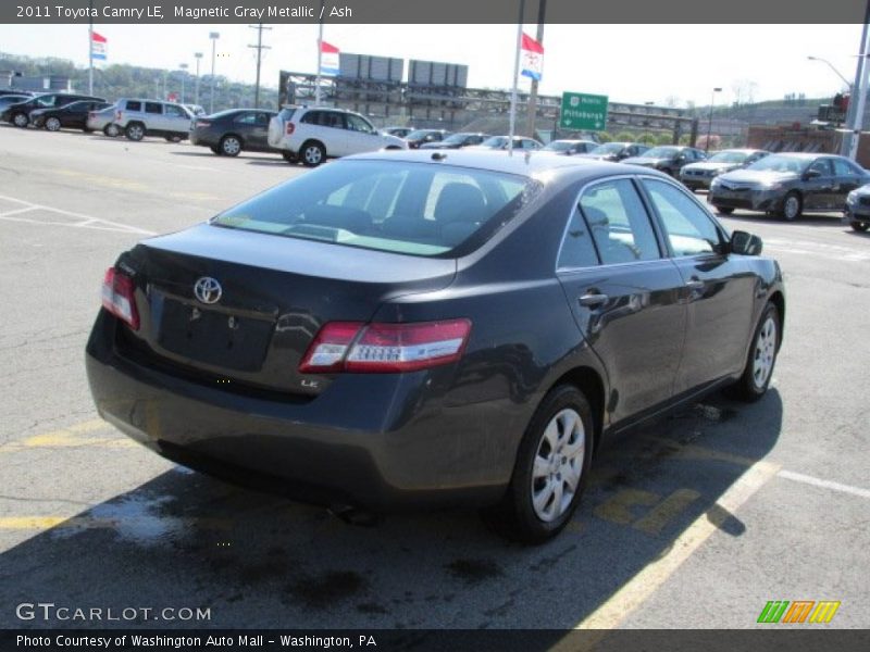 Magnetic Gray Metallic / Ash 2011 Toyota Camry LE