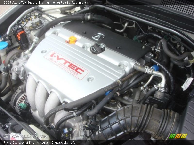  2005 TSX Sedan Engine - 2.4L DOHC 16V i-VTEC 4 Cylinder