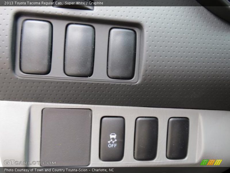 Super White / Graphite 2013 Toyota Tacoma Regular Cab