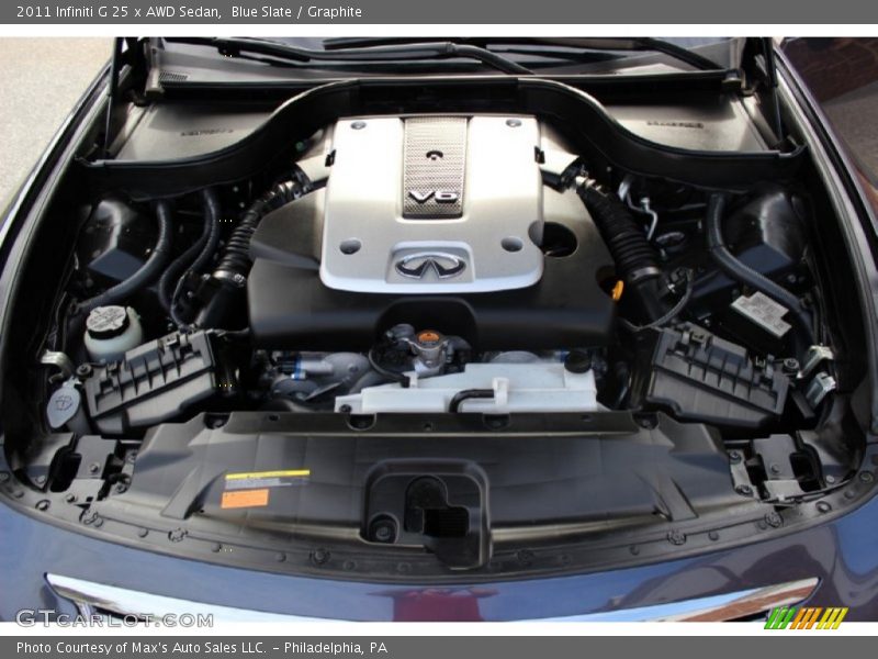 Blue Slate / Graphite 2011 Infiniti G 25 x AWD Sedan