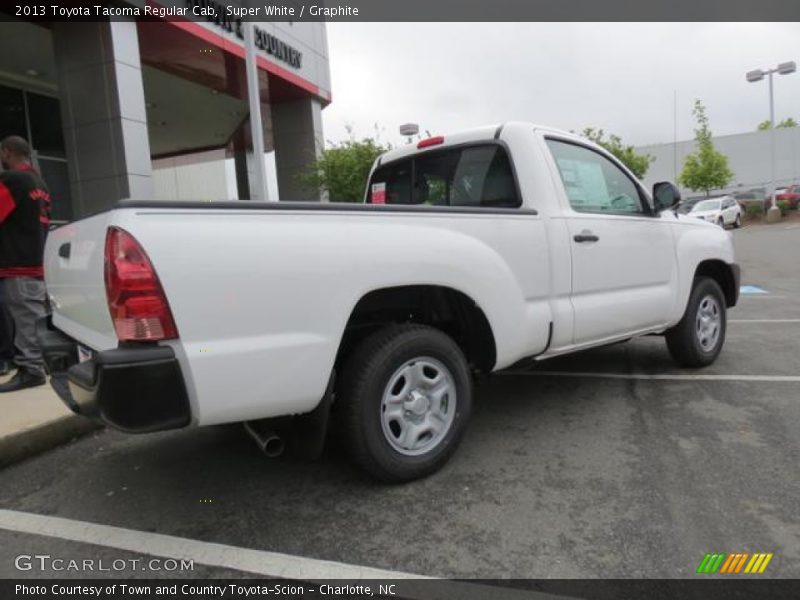 Super White / Graphite 2013 Toyota Tacoma Regular Cab