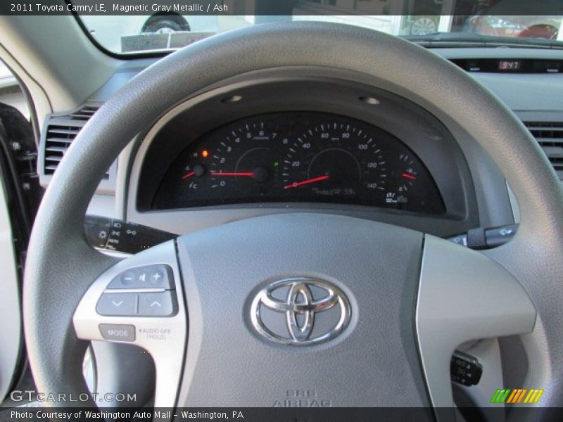 Magnetic Gray Metallic / Ash 2011 Toyota Camry LE