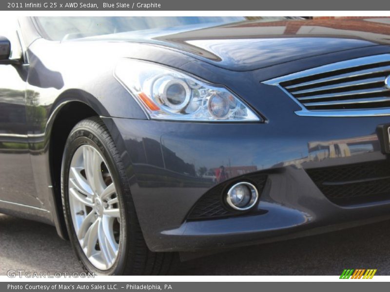 Blue Slate / Graphite 2011 Infiniti G 25 x AWD Sedan