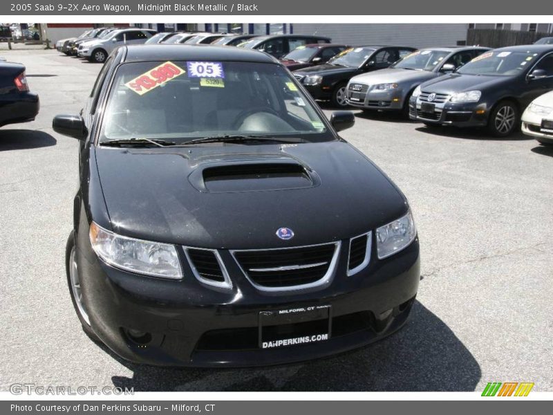 Midnight Black Metallic / Black 2005 Saab 9-2X Aero Wagon