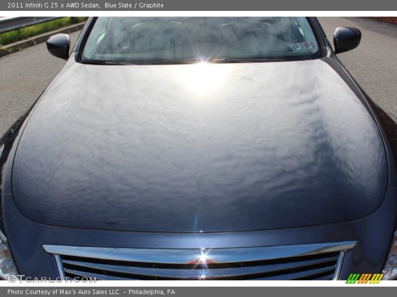 Blue Slate / Graphite 2011 Infiniti G 25 x AWD Sedan