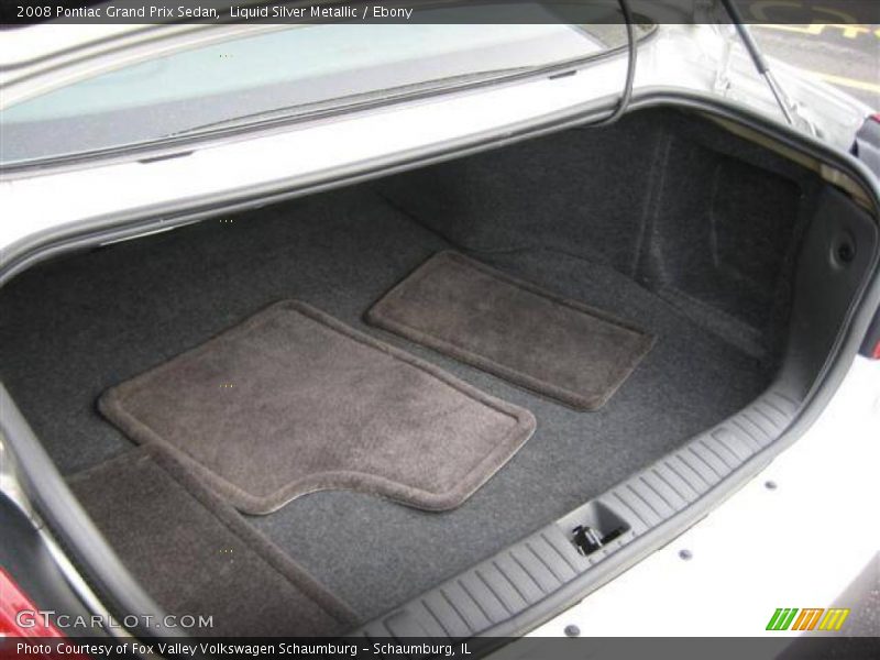 Liquid Silver Metallic / Ebony 2008 Pontiac Grand Prix Sedan