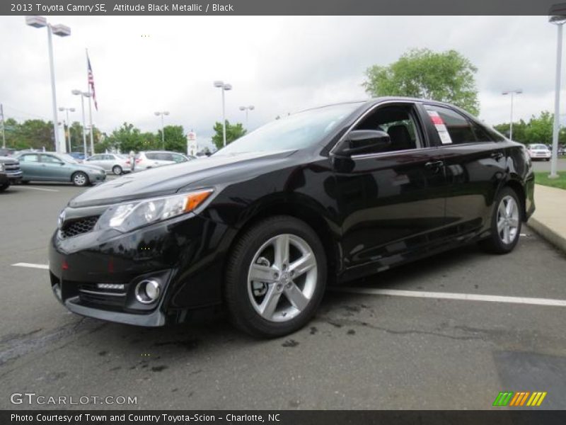 Attitude Black Metallic / Black 2013 Toyota Camry SE