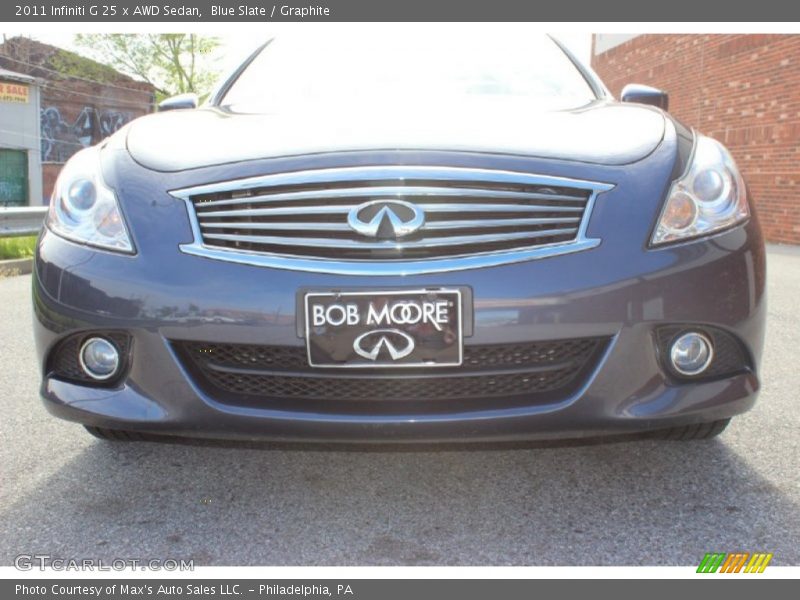 Blue Slate / Graphite 2011 Infiniti G 25 x AWD Sedan