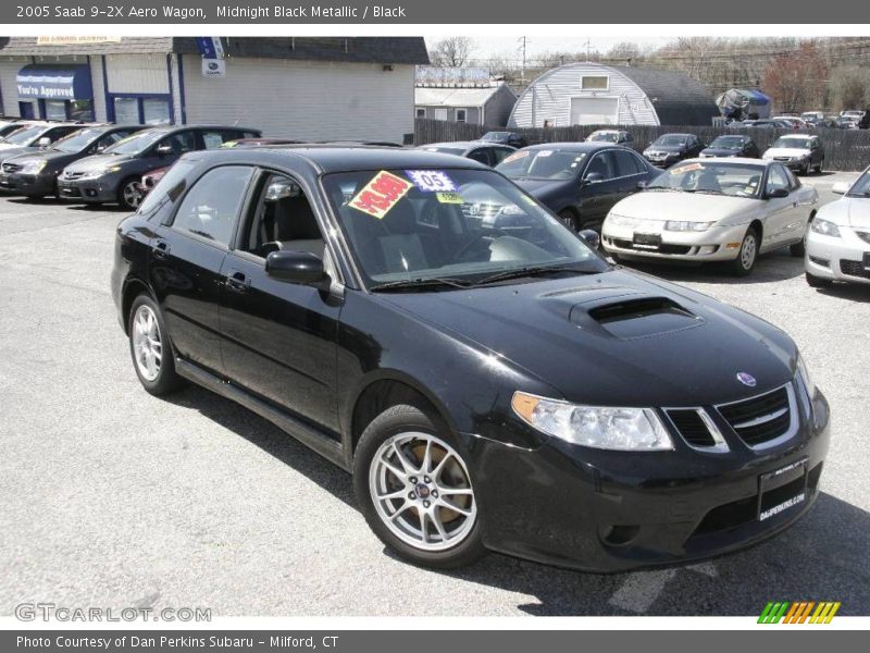 Midnight Black Metallic / Black 2005 Saab 9-2X Aero Wagon