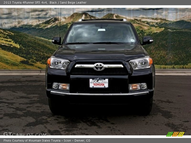 Black / Sand Beige Leather 2013 Toyota 4Runner SR5 4x4
