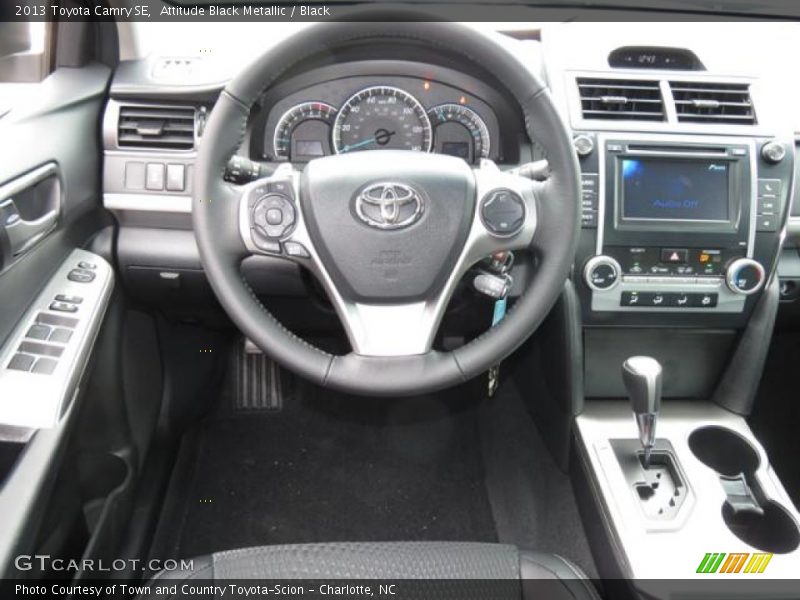 Attitude Black Metallic / Black 2013 Toyota Camry SE