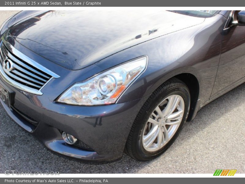 Blue Slate / Graphite 2011 Infiniti G 25 x AWD Sedan