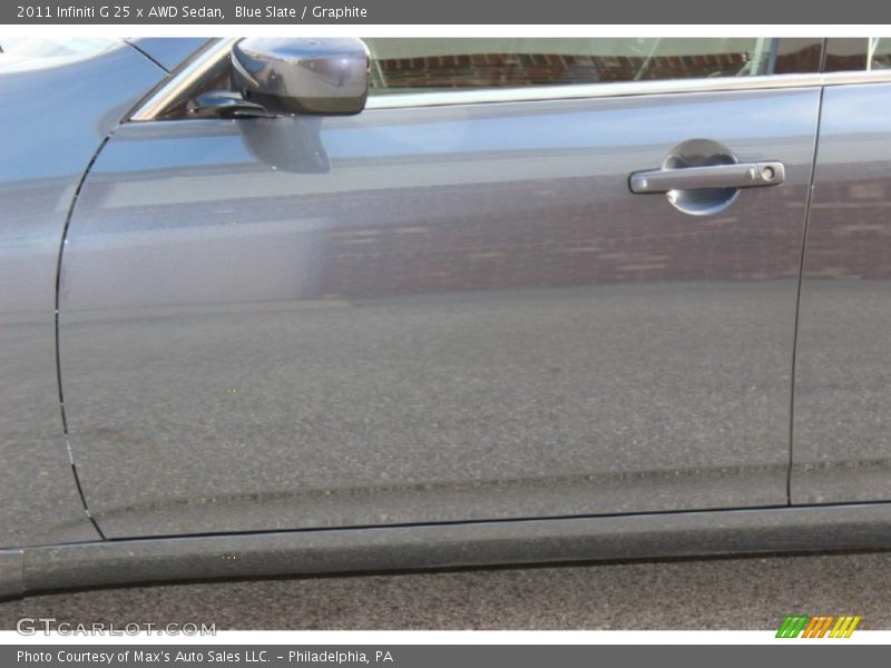 Blue Slate / Graphite 2011 Infiniti G 25 x AWD Sedan