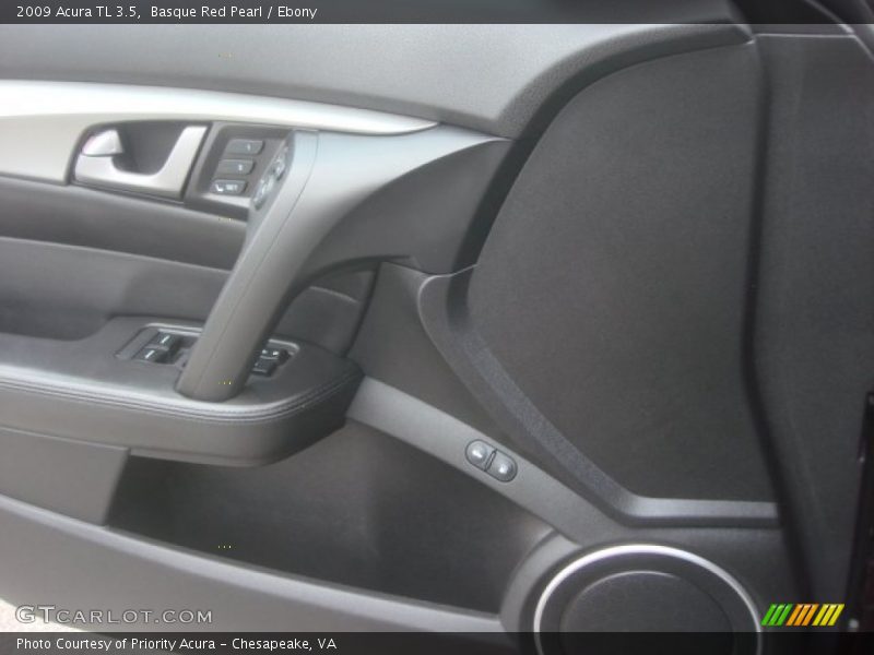 Basque Red Pearl / Ebony 2009 Acura TL 3.5