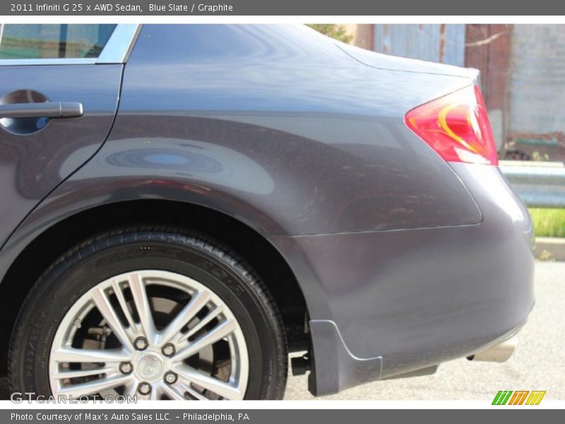 Blue Slate / Graphite 2011 Infiniti G 25 x AWD Sedan