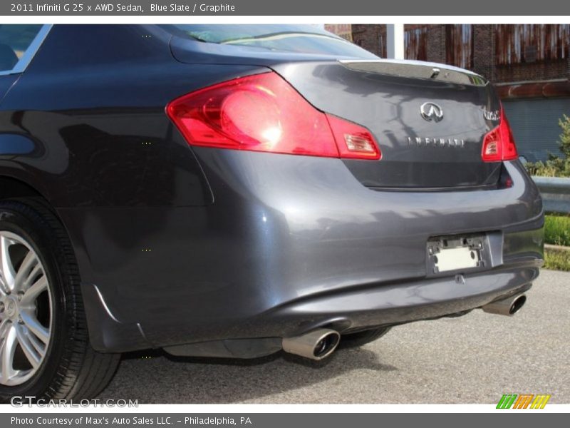 Blue Slate / Graphite 2011 Infiniti G 25 x AWD Sedan