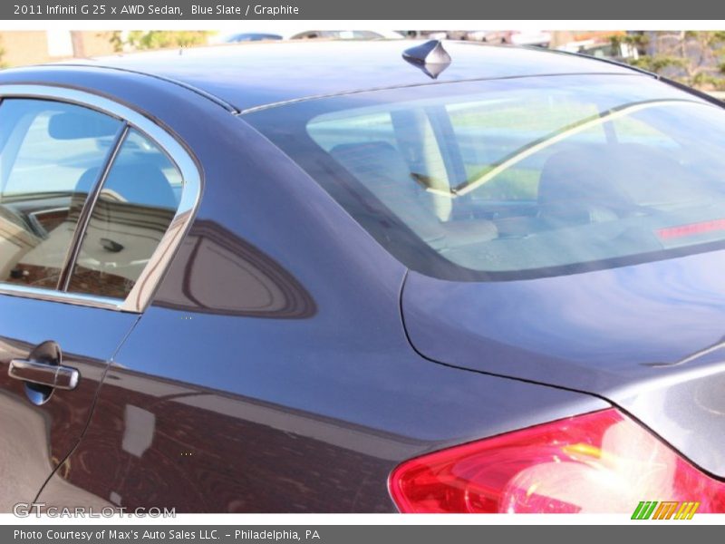 Blue Slate / Graphite 2011 Infiniti G 25 x AWD Sedan