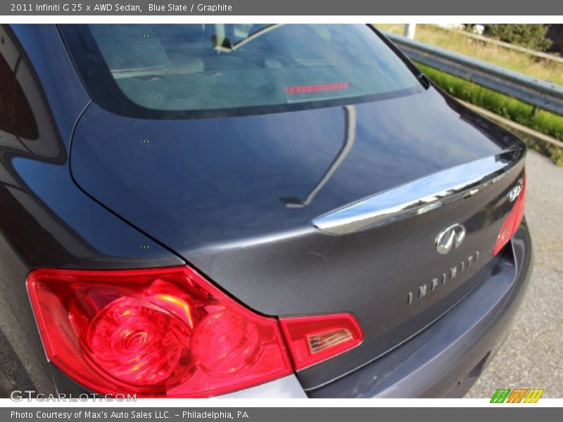 Blue Slate / Graphite 2011 Infiniti G 25 x AWD Sedan