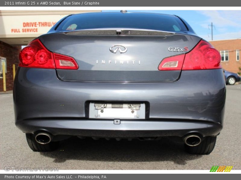 Blue Slate / Graphite 2011 Infiniti G 25 x AWD Sedan