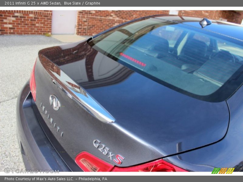 Blue Slate / Graphite 2011 Infiniti G 25 x AWD Sedan