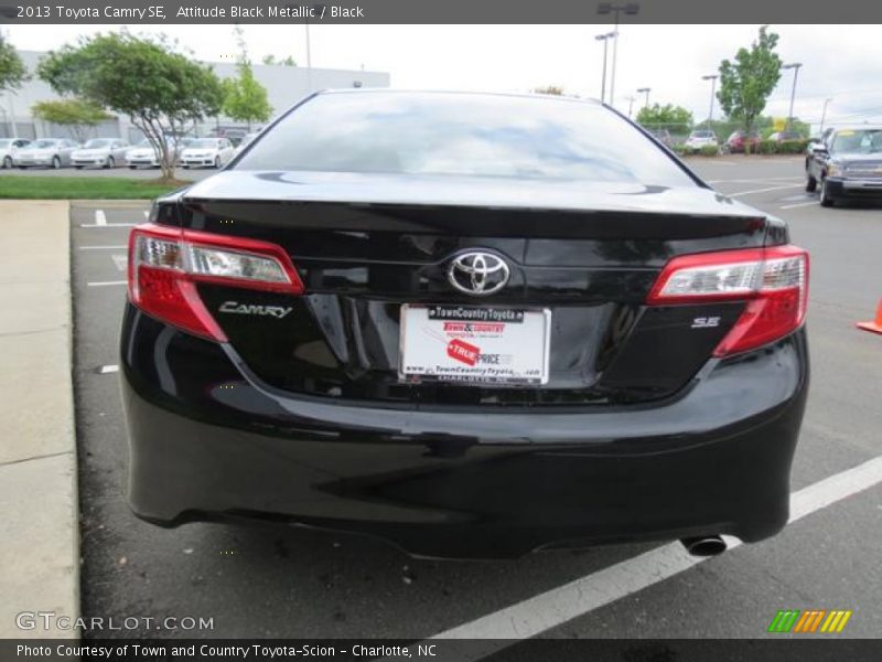 Attitude Black Metallic / Black 2013 Toyota Camry SE