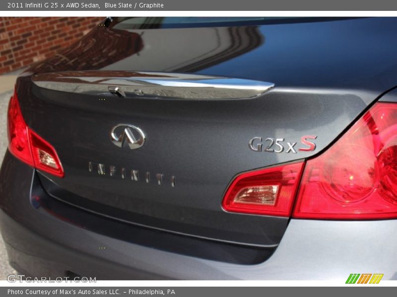 Blue Slate / Graphite 2011 Infiniti G 25 x AWD Sedan