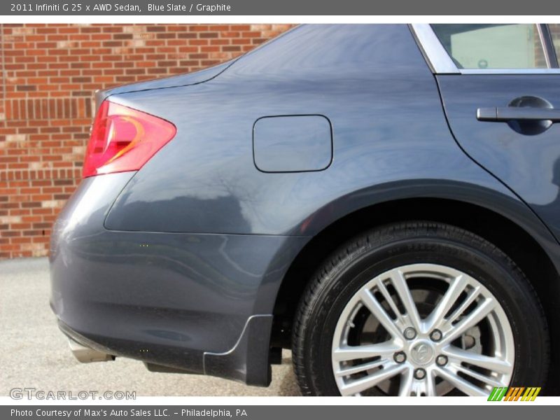 Blue Slate / Graphite 2011 Infiniti G 25 x AWD Sedan