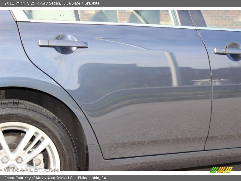 Blue Slate / Graphite 2011 Infiniti G 25 x AWD Sedan
