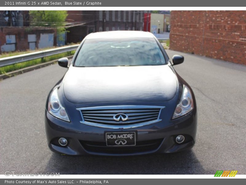 Blue Slate / Graphite 2011 Infiniti G 25 x AWD Sedan