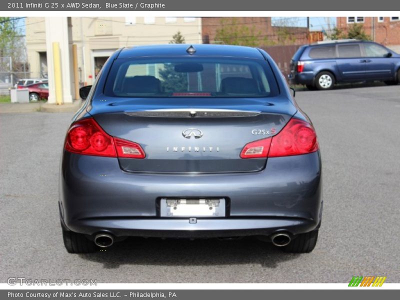 Blue Slate / Graphite 2011 Infiniti G 25 x AWD Sedan