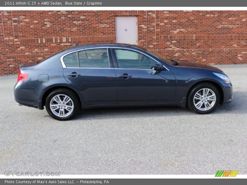 Blue Slate / Graphite 2011 Infiniti G 25 x AWD Sedan