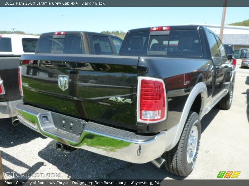 Black / Black 2013 Ram 2500 Laramie Crew Cab 4x4