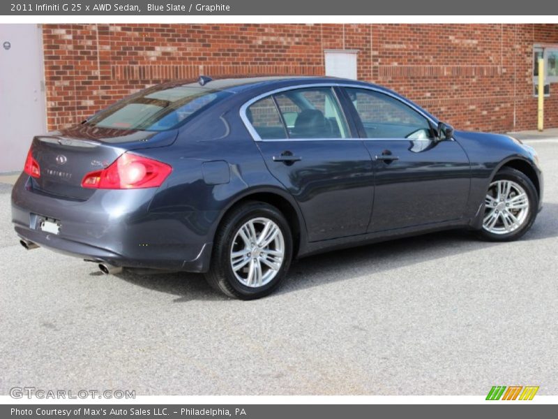 Blue Slate / Graphite 2011 Infiniti G 25 x AWD Sedan