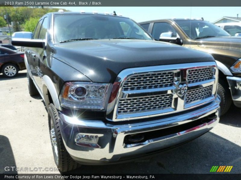 Black / Black 2013 Ram 2500 Laramie Crew Cab 4x4