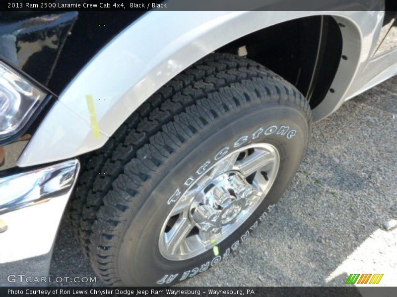 Black / Black 2013 Ram 2500 Laramie Crew Cab 4x4