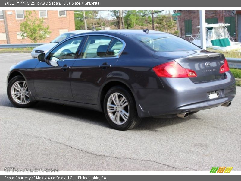 Blue Slate / Graphite 2011 Infiniti G 25 x AWD Sedan