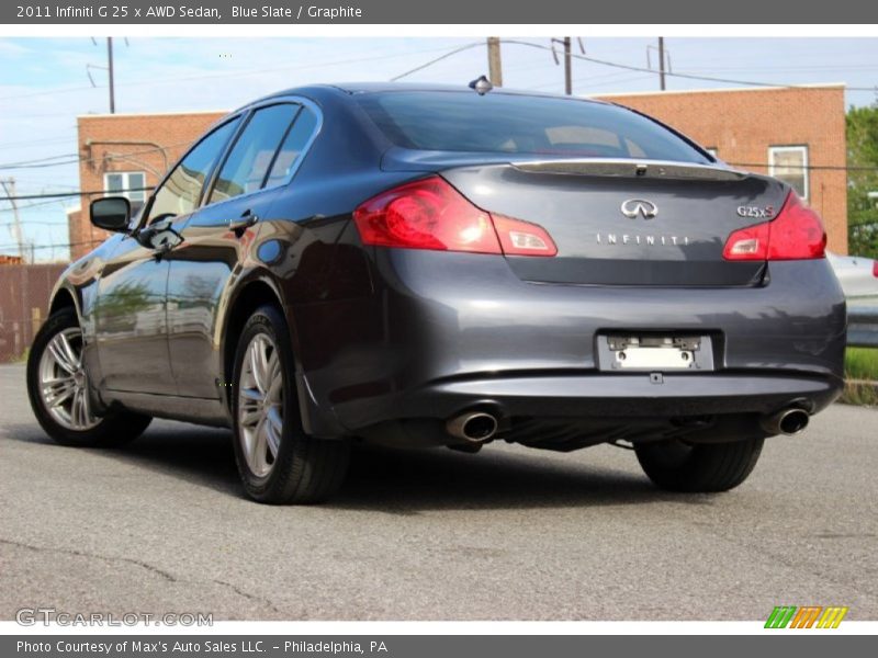 Blue Slate / Graphite 2011 Infiniti G 25 x AWD Sedan