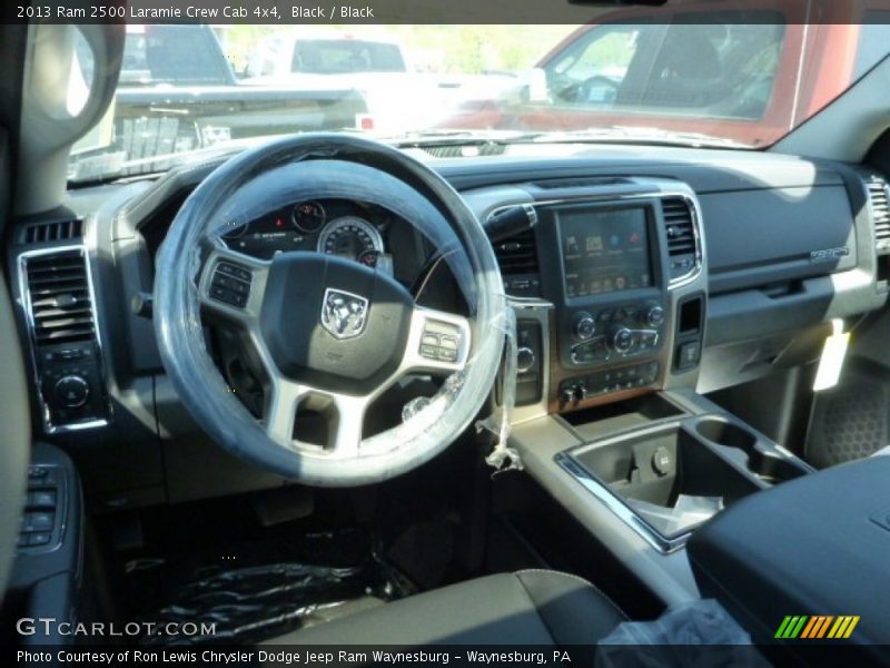 Black / Black 2013 Ram 2500 Laramie Crew Cab 4x4