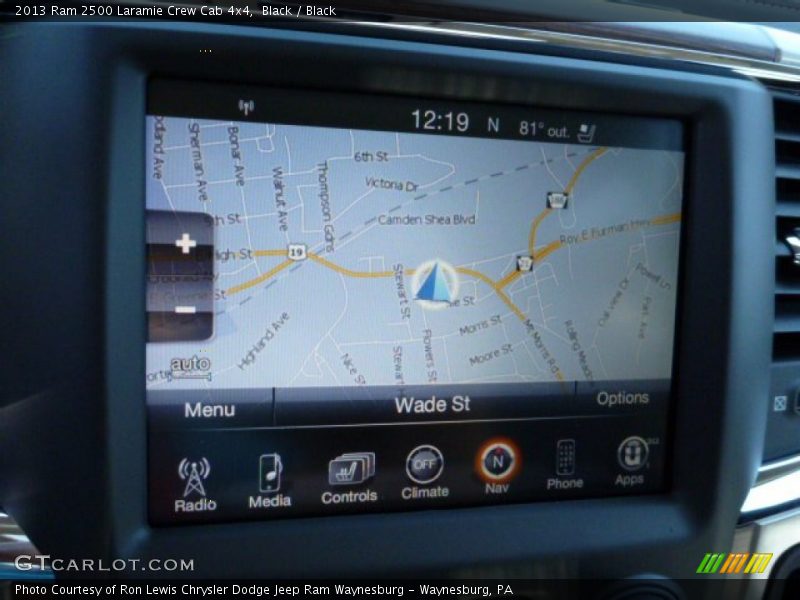 Black / Black 2013 Ram 2500 Laramie Crew Cab 4x4